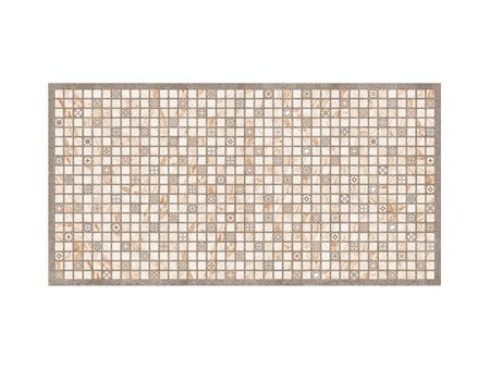 панель декоративная ПВХ мозаика Византия 485х960мм панель пвх регул декопан мозаика травертин лайм коричнево зеленая 935х470х0 4 мм