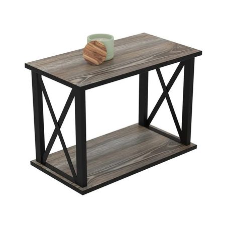 полка MAKE MEBEL Лофт 500х300х370мм 9005 муар Намибия