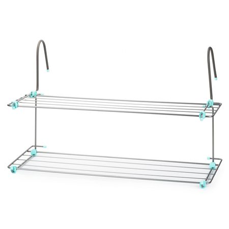 сушилка для белья NIKA СБ6-65П 6,2м 2-х ярусная для батареи крашенная сталь термост.пластик сушилка для белья nika сб6 65п 6 2м 2 х ярусная для батареи крашенная   термост пластик