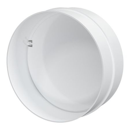 соединитель с клапаном ЭРА D160мм пласт белый