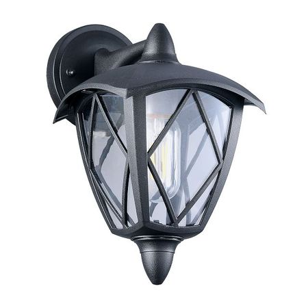 светильник уличный настенный DECITY Корсо5 40Вт E27 IP44 вниз чёрный