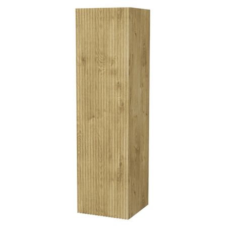 шкаф-пенал подвесной  IDDIS Bild 30 см дуб светлый