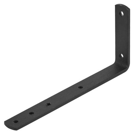 уголок бытовой 80х180х20х4 мм черный