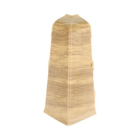 угол наружный для плинтуса ПВХ SALAG Lima 72мм Кварк 1шт.