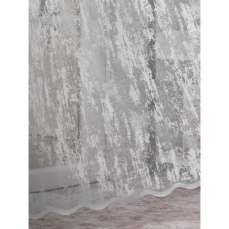 штора тюлевая на шт.ленте SANPA Дайан жаккард 250х260см белый, арт.HP80636/1/1E штора тюлевая на шт ленте sanpa дайан жаккард 250х260см белый арт hp80636 1 1e