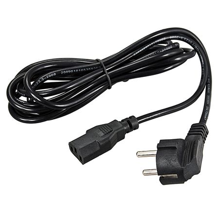 шнур сетевой REXANT 11-1122 евровилка угловая длина 3,0м