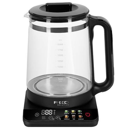 чайник RED SOLUTION KG1330D 2000Вт 2л стекло комплект щеток и рычагов заднего стеклоочистителя erick для bmw x5 e53 2000 2005 гг щетка от дождя на лобовое стекло задняя дверь окно автомобиля