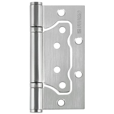 петля универсальная бабочка FUARO 100x75х2,5мм матовый хром