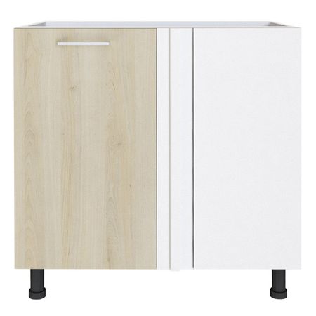 кухонный шкаф напольный Дуб Кремона 800х550х820мм 1 дверь МДФ/ЛДСП кухонный шкаф напольный угловой лира 820х800х552мм 1 дверь мдф лдсп
