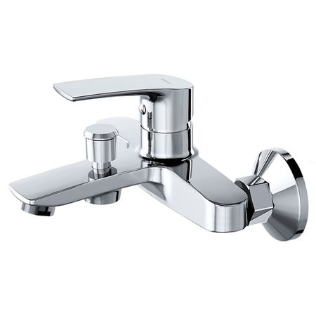 смеситель для ванны Damixa Eclipse 2.0 латунь хром латунь смеситель для ванны damixa gala короткий латунь