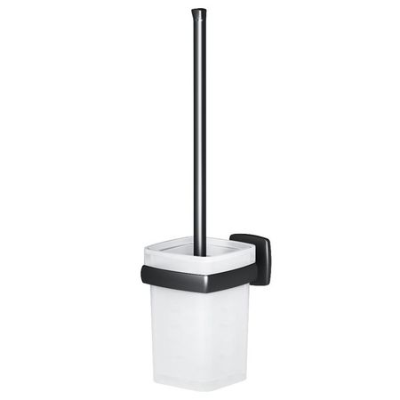 гарнитур для туалета настенный AM.PM Gem цинк чёрный гарнитур для туалета настенный am pm gem цинк