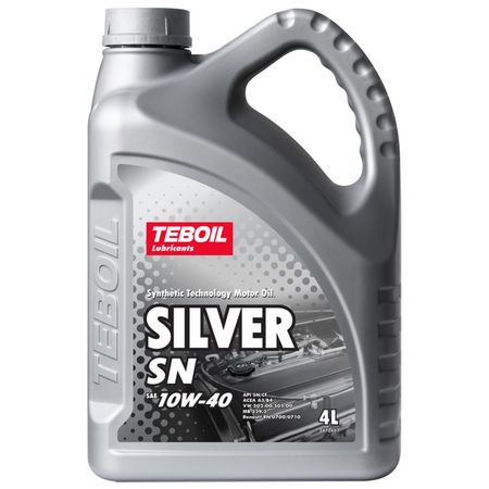 масло моторное TEBOIL Silver SN 10W40 4л