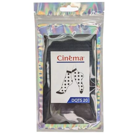 носки CINEMA Socks Dots 20den 1 пара nero