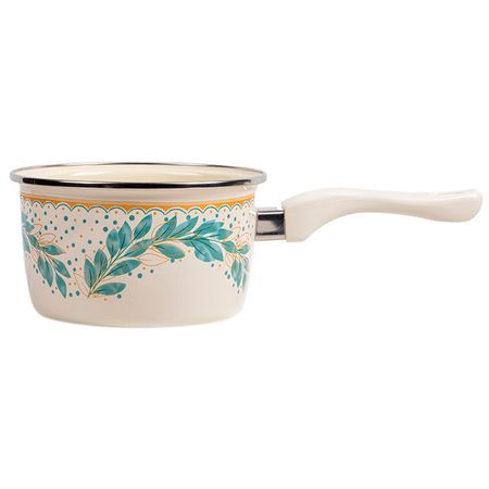 ковш METROT Лара 1,9л 16см эмал. сталь без крышки ковш metrot одуванчик 1 6л 16см эмал   без крышки