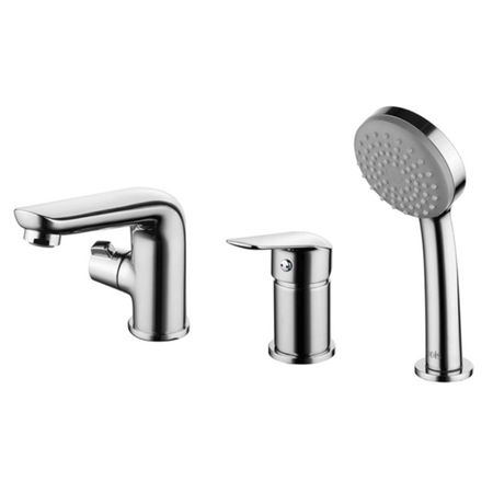 смеситель на борт ванны IDDIS Torr 3 отверстия глянцевый хром смеситель для ванны milardo rora короткий излив однорычажный глянцевый