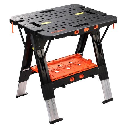 верстак складной PONY JORGENSEN 2-в-1 890х790х640мм 455кг + 2 струбцины