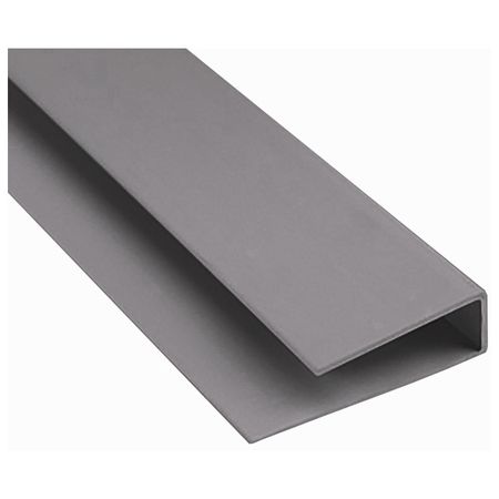 профиль окантовочный для панелей 3мм серый 2,5м ПВХ угол внутренний для панелей 3мм серый 2 5м пвх