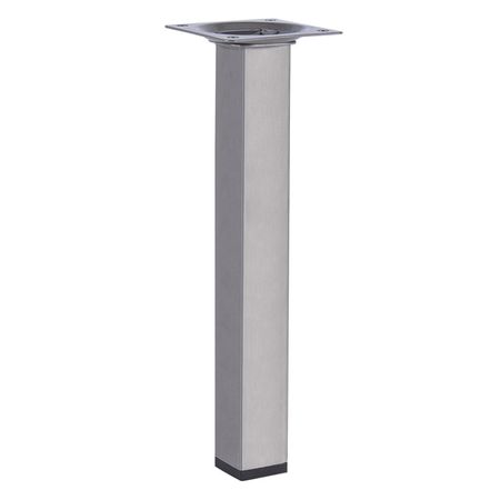 ножка квадратная 25х25х200мм хром