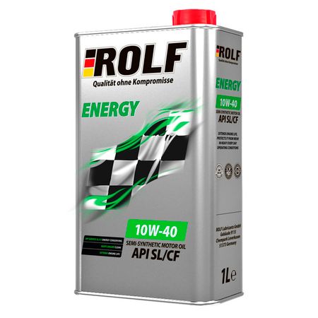 масло моторное ROLF Energy SAE 10W-40 API SL/CF 1л масло моторное полусинтетическое g energy expert g 10w 40 4 л