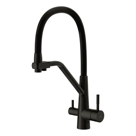 смеситель для кухни CERSANIT Vivo с фильтром гибкий нержавейка черный сверхтонкий гибкий складной нож diyfix из нержавеющей стали для разборки iphone ipad samsung инструменты для ремонта