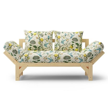 диван террасный Европа-2 1300х740х680мм велюр цветной принт