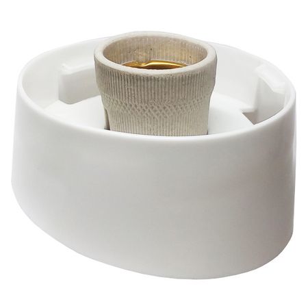 основание для светильника ВЭП СВЕТ без стекла наклонный белый