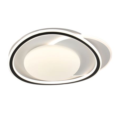 люстра потолочная светодиодная SCHAFFNER Milioni 140Вт пластик металл белый