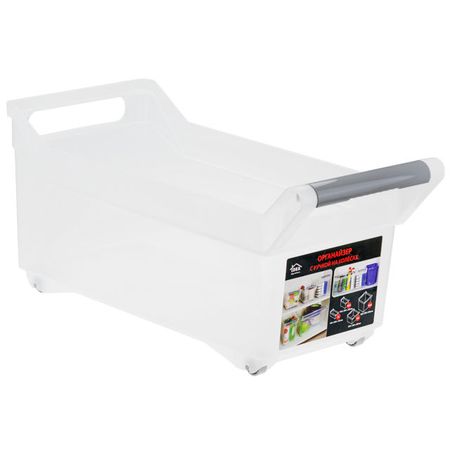 органайзер IDEA 7л 38x18x18,5см с ручкой на колесах пластик для thetford нейлоновая петля для домов на колесах или автофургонов sfd 26430 hp7 sfd шарнирные булавки