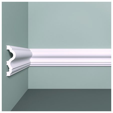 молдинг BELLO-DECO М6 60х18х2000мм полимер(xps) белый, арт. 00-00106414 угол декоративный bello deco м12у2 225х225мм полимер xps белый арт 00 00104777