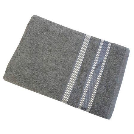 полотенце махр. TAC Вивьен/Viven 70х140см серое, арт.1902-97240