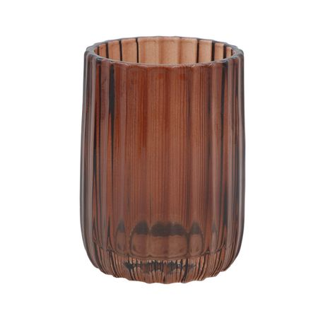 стакан для зубных щеток VITARTA Tobacco стекло коричневый