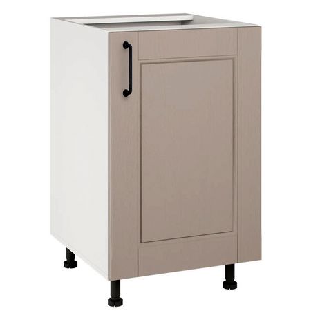 кухонный шкаф напольный Бергамо 820х500х504мм 1 дверь МДФ/ЛДСП кухонный шкаф напольный бергамо 820х500х504мм 1 дверь мдф лдсп