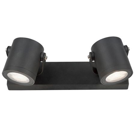 светильник уличный архитектурный настенный спот GAUSS Sonata 35Вт GU10 240В IP54 черный kamshing пара американская версия передний бампер фара для hyundai sonata 2011 2014 передняя фара головной светильник