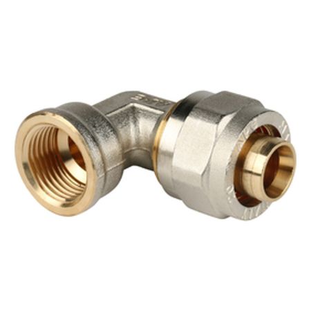 угольник обжим STOUT металлопластиковый ВР 1/2х20 угольник обжим stout металлопластиковый 20х20