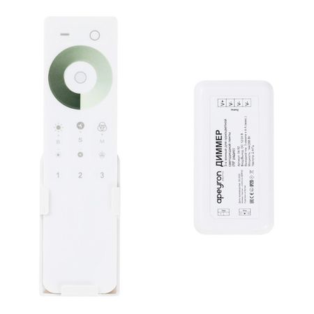 диммер APEYRON 3-х зонный сенсорный пульт 12/24В 144/288Вт 3 канала х 4А IP20 koqzm сенсорный диммер ld 600s