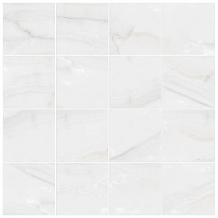 керамогранит LCM Snow Onyx 60х60 белый полированный