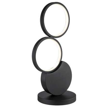 лампа настольная светодиодная ESCADA Лунар 2хLED 16Вт 4500 К черный масляный насос для дымовой машины 16вт