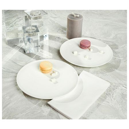 набор тарелок STENOVA HOME Symbol 2шт. 20,5см десертные фарфор белый ковёр lousidream odin viking symbol valknut nordic valhalla