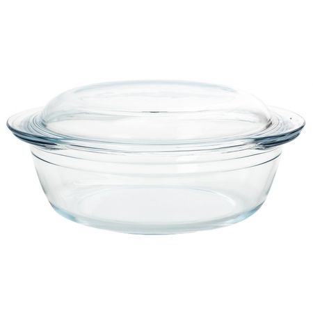 кастрюля PYREX Essentials 3,2л 23см с крышкой жаропрочное стекло