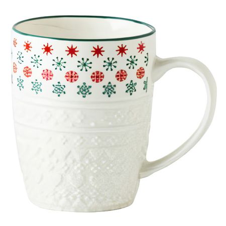 кружка TODELIA Зимний уют снежинки 380мл костяной фарфор moonbiffy прозрачные снежинки для ёлки 3 шт