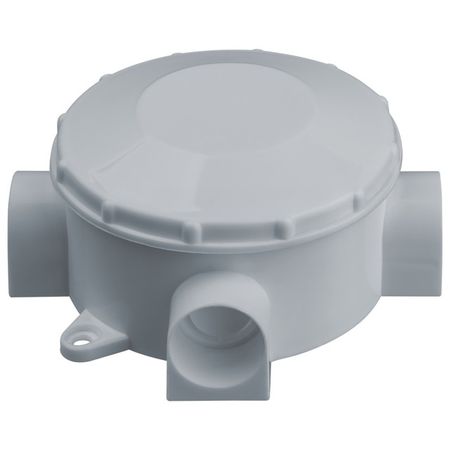 коробка монтажная NAVIGATOR 70х35 IP42 распаячная открытого монтажа трехрожковая белая коробка монтажная к 227