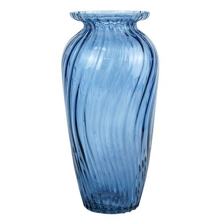 ваза Мальвина черника 28,5 см стекло