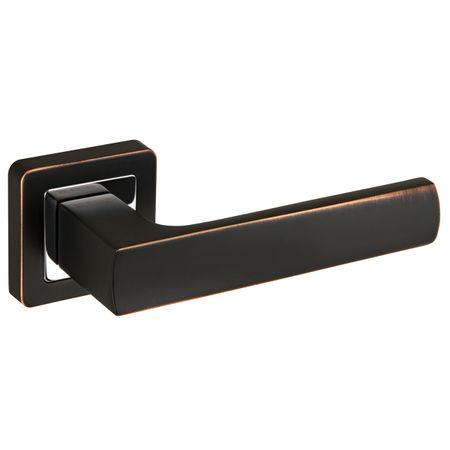 ручка дверная FUARO Xtra темная медь/хром цепочка дверная 210мм цам медь