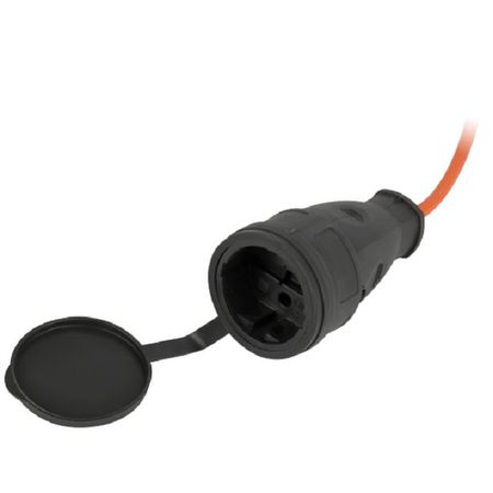 удлинитель на пластиковой катушке ЭРА 20м 1-местный ПВС 6/з IP44 2х0,75мм черный удлинитель 3м 3 местный б з 2х0 75мм кв