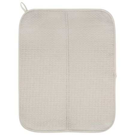 коврик для сушки посуды РЫЖИЙ КОТ Skandi 45х35см микрофибра серый регулируемый коврик для сушки посуды inter design 30x40 см