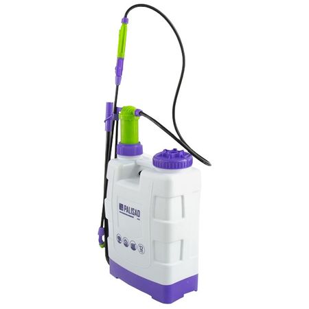 опрыскиватель помповый PALISAD 12л ранцевый брандспойт опрыскиватель помповый ugo locks 5л зеленый белый