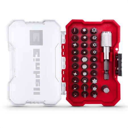 набор бит EINHELL 32 предмета 25мм с держателем бит и отверток ugo loks с держателем 32 предмета