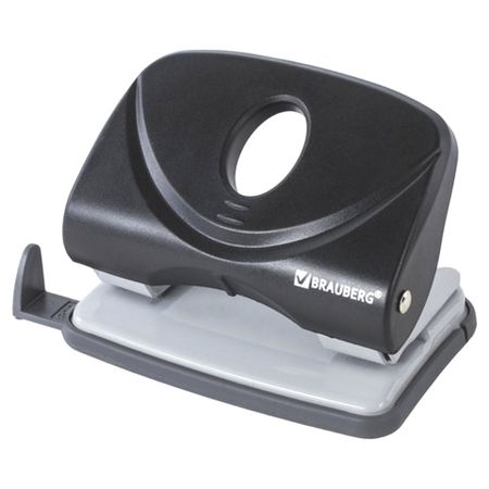 дырокол BRAUBERG Original черный дырокол attache 159013