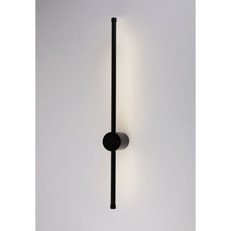 бра светодиодное SCHAFFNER Fango 12Вт пластик мелалл чёрный