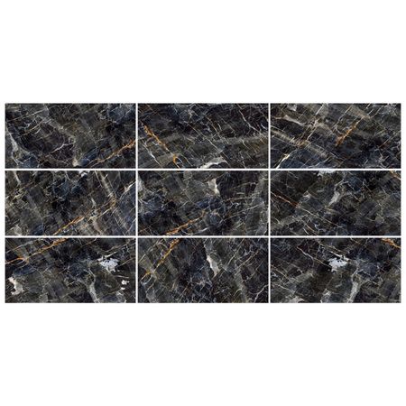 керамогранит LCM Latina 60х120 суперполированный синий синий агат необработанный камень